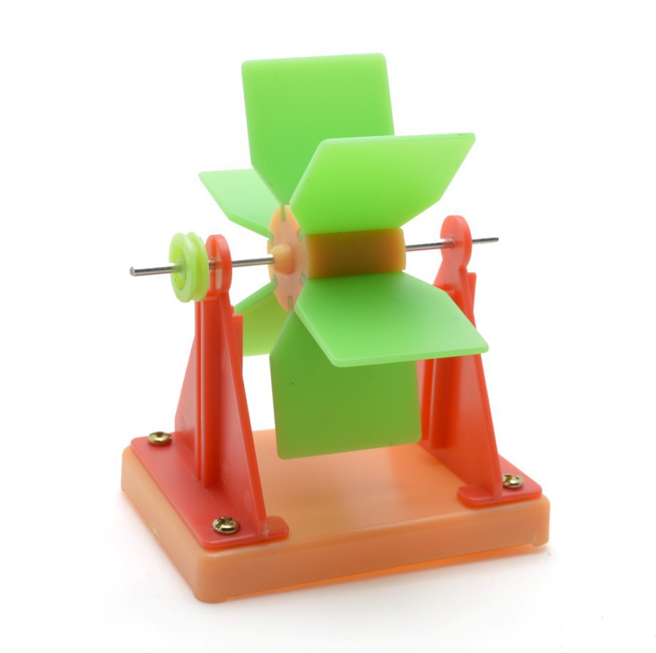 水轮车仿古水轮小学生科学实验器材科普教具diy科技小制作科教