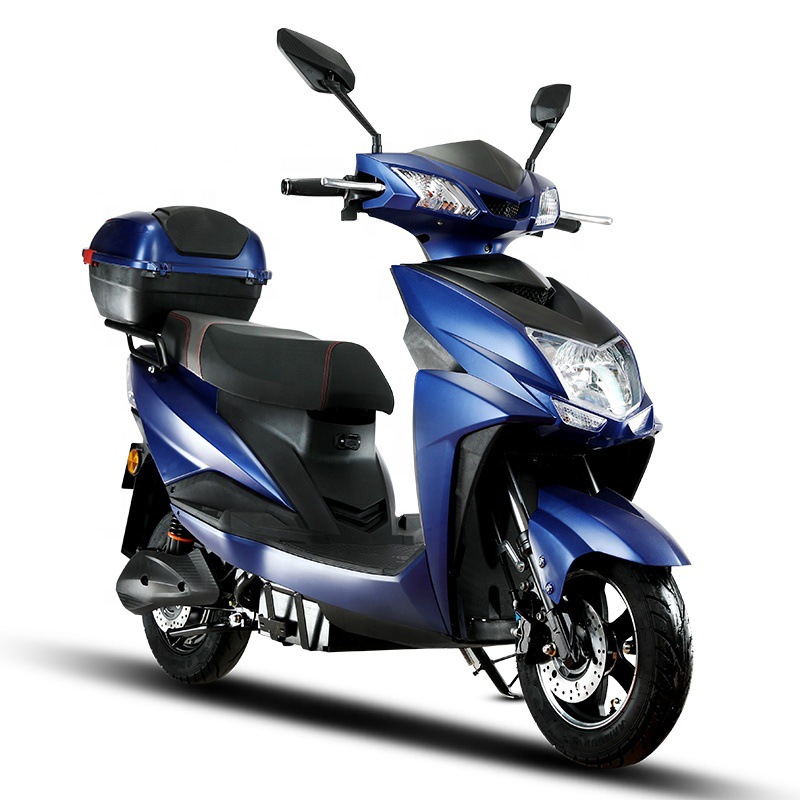 新款尚领电动摩托车电动电瓶车60v72v男女踏板锂电池外卖成人电摩