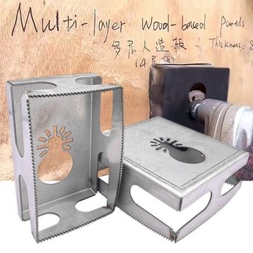 square slot cutter木工方形开孔工具矩形开槽开孔器长方形开线盒