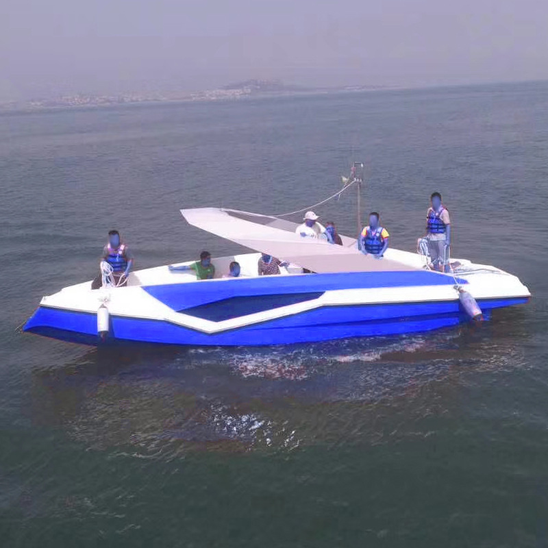 拖伞船降落伞艇飞行器高空户外跳伞游艇快艇双层320马力