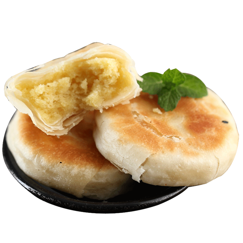 广东正潮汕特产宗惠来隆江 咸 绿豆饼旗舰店酥皮手工传统老式糕点