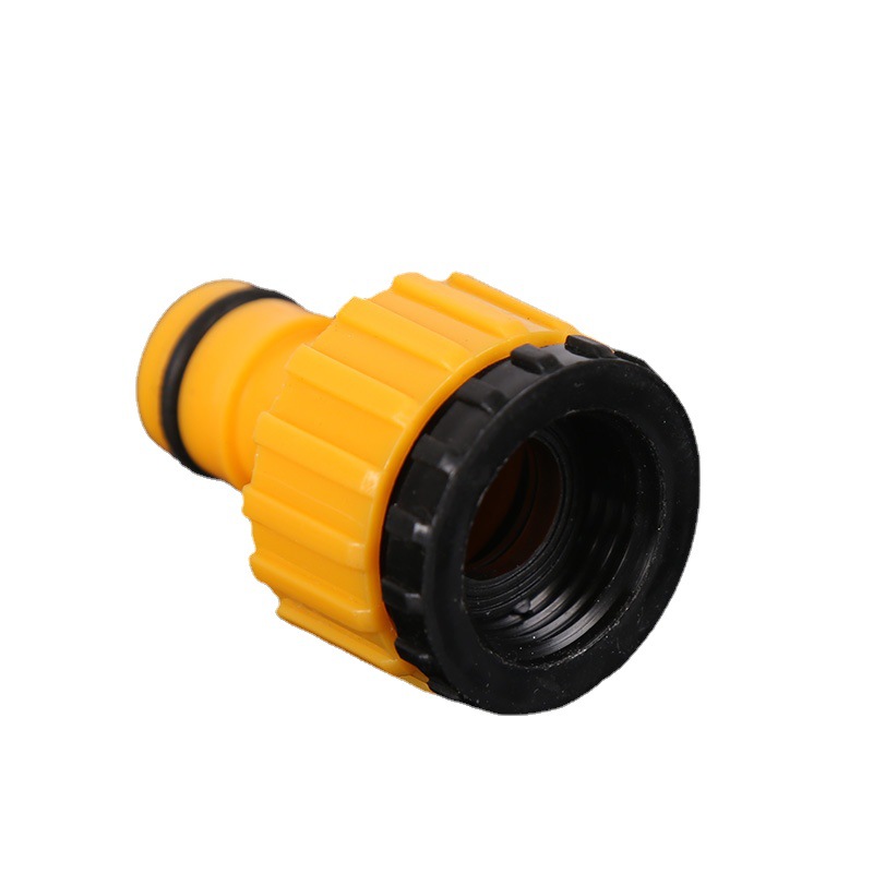 Guoma Ruixiang Wholesale Plastic Standard Connector Four Or Six Points Faucet Quick Connector Water Gun Water Pipe Connector Accessories