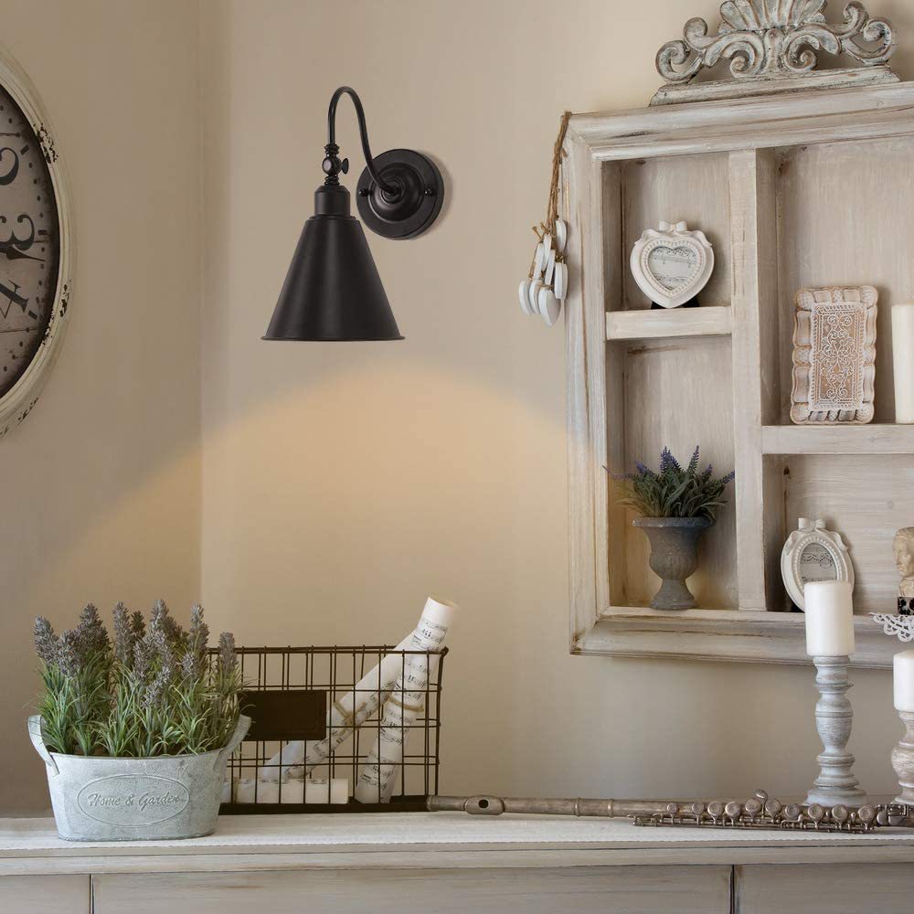 亚马逊床头壁灯美式乡村墙壁灯走廊灯过道灯具书房壁灯镜前灯具