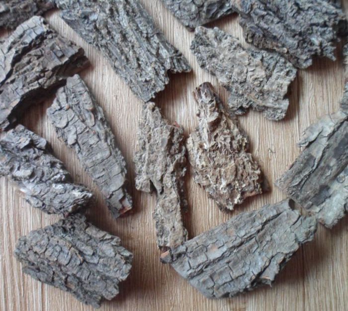 松树皮小块