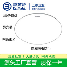 雪莱特LED吸顶灯卧室阳台玄关灯节能超薄三防吸顶灯24W圆形吸顶灯