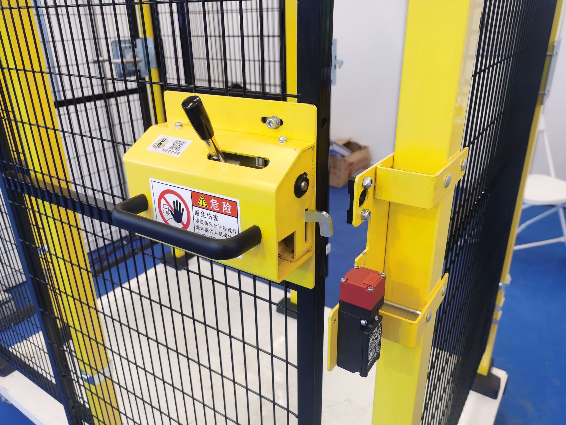 【捷卡得】联动锁安全门锁简易机械锁工业安全锁围栏锁插销