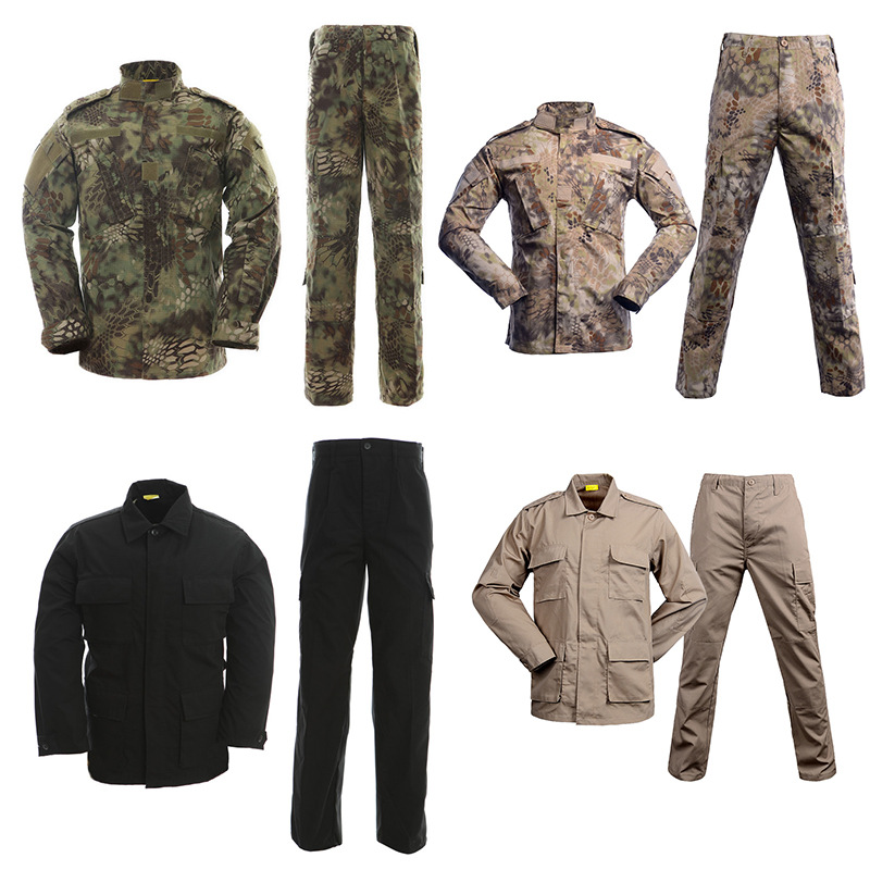 库存尾货acu二代迷彩服套装 战术作训服简易bdu单裤套服批发-阿里巴巴