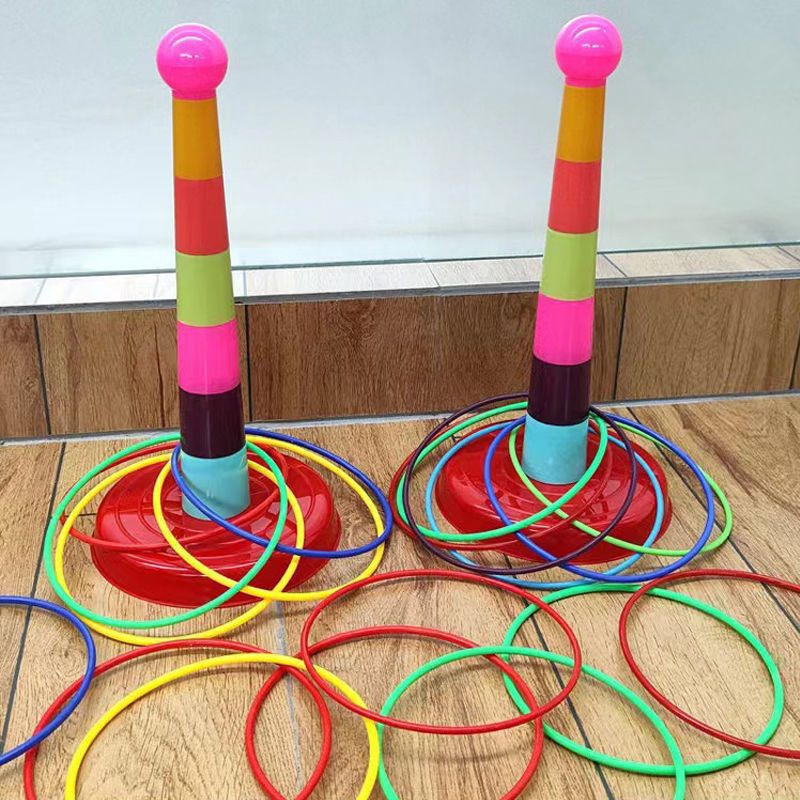 套圈圈地摊批发摆摊玩具亲子互动投圈益智幼儿园比赛游戏儿童玩具