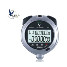 天福秒表pc2210双排10道秒表 防水 电子秒表 计时器 专业运动用具