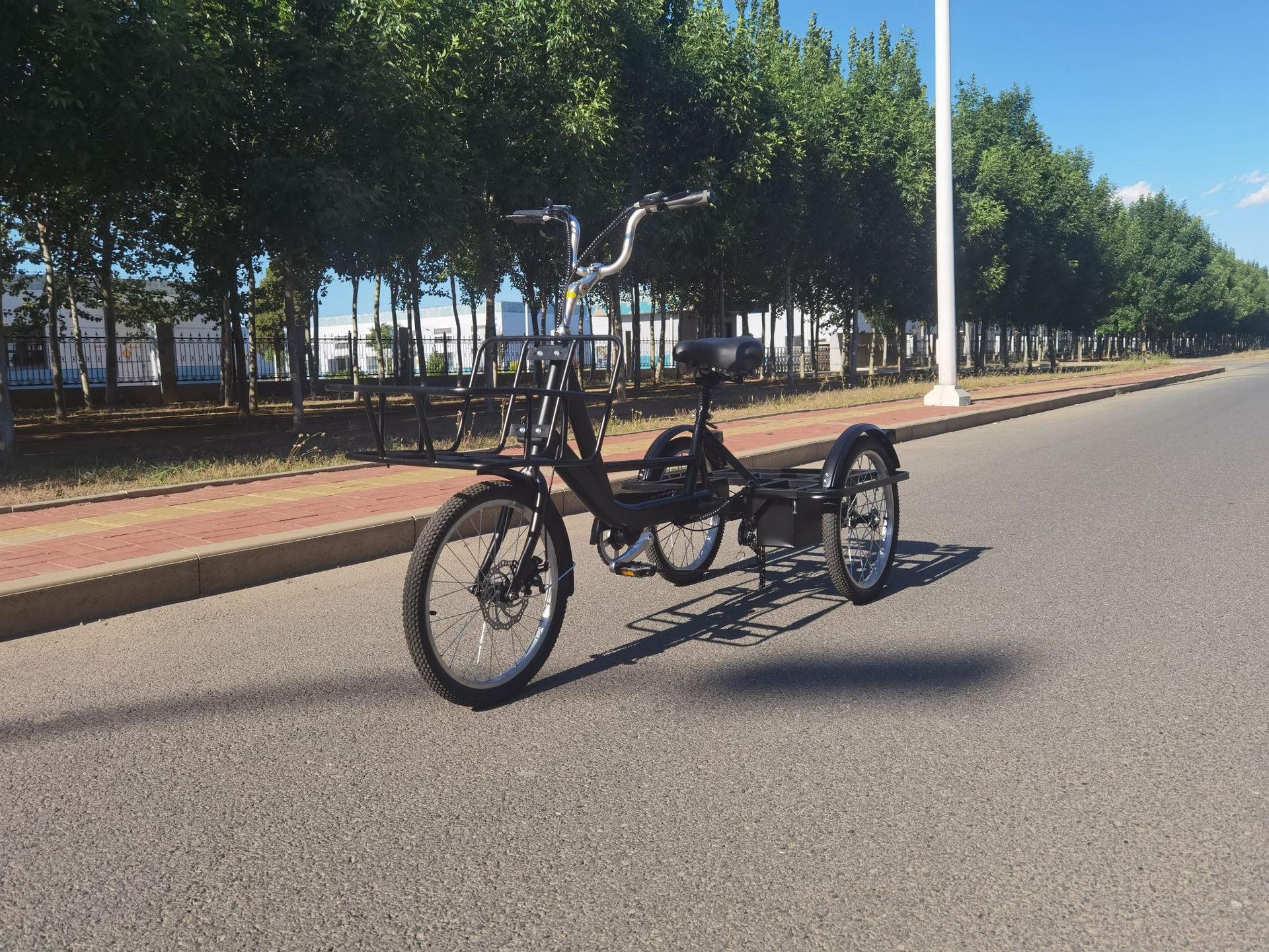 电动快递三轮车拉货载重货运成人电动车电瓶车锂电三轮自行车拉货