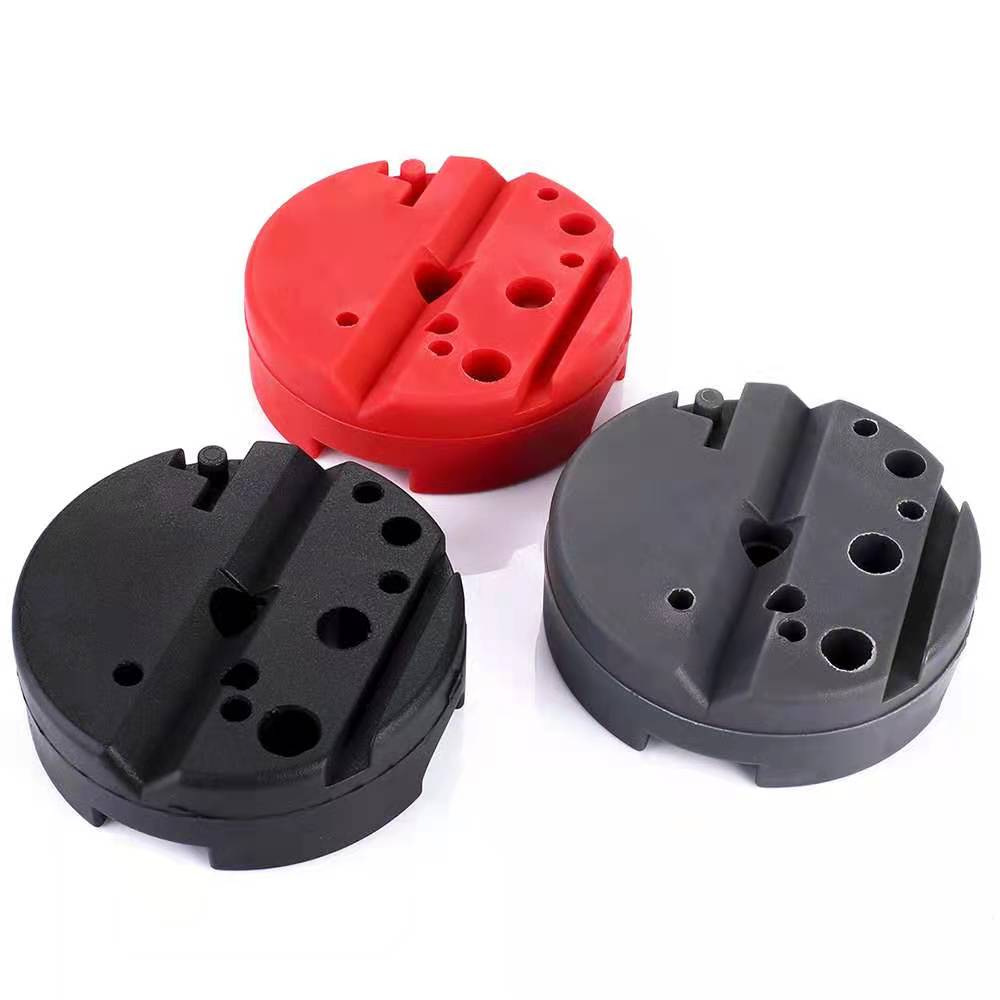 ar15战术拆卸修补工具 圆形修理底座块 尼龙 30% 玻纤户外工具