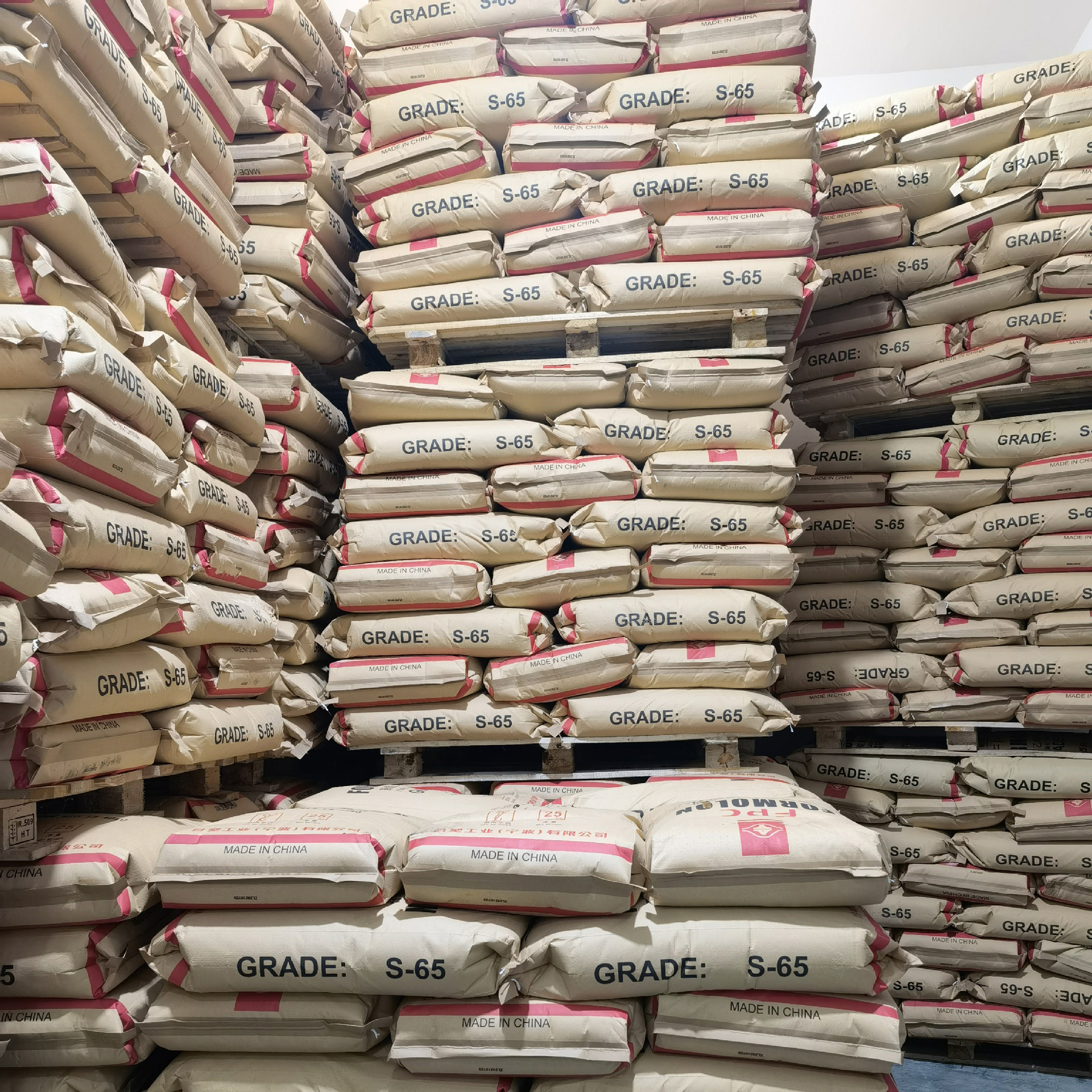 pvcs65台塑宁波氯乙烯树脂粉 25kg/包pvc树脂粉 s-65pvc树脂粉