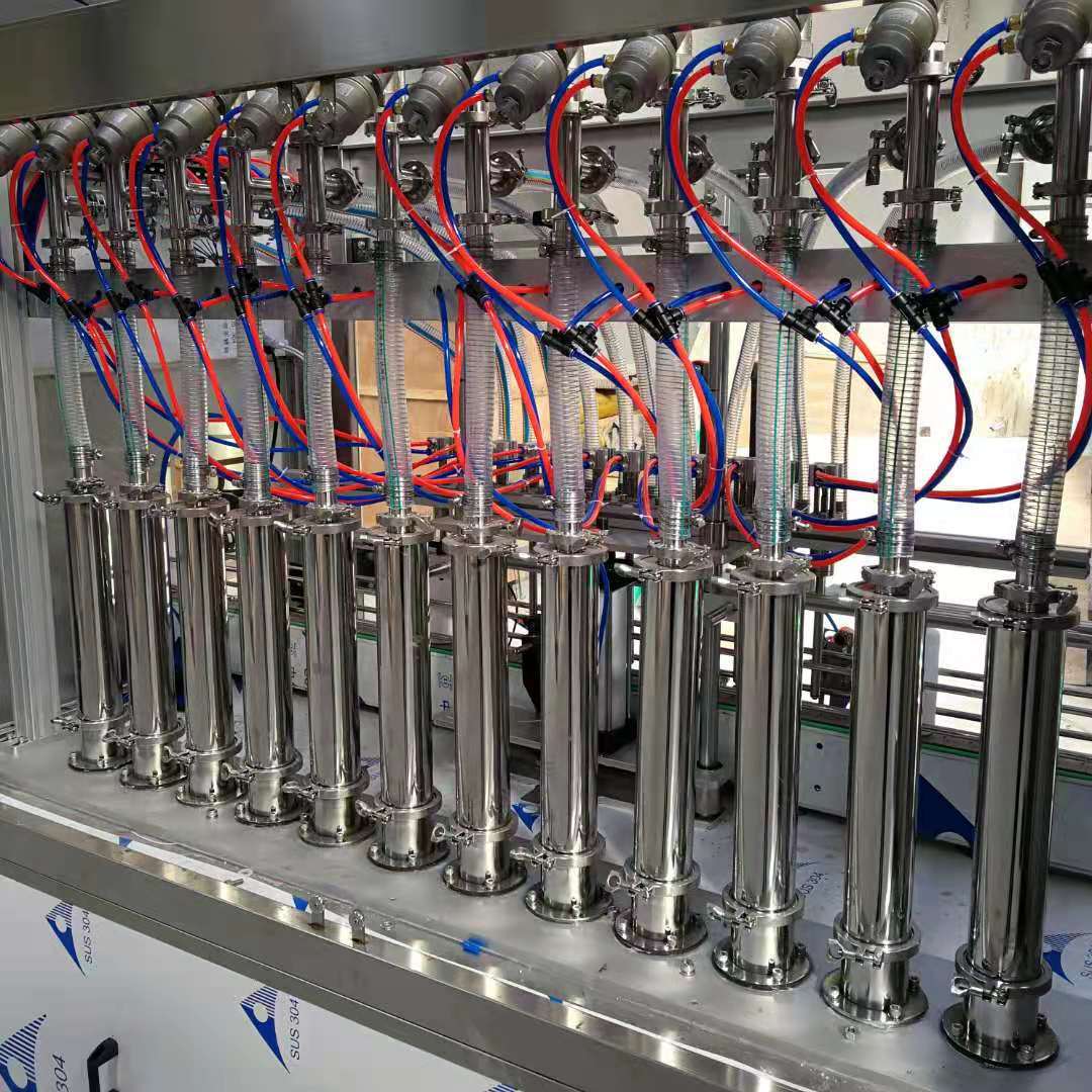 柱塞式叶面肥灌装机 化工日化电脑定量自动化灌装机 化肥生产设备