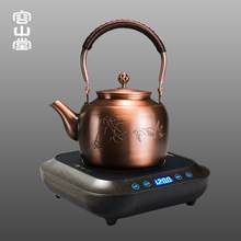 龙嘴大铜壶莲子粥铜壶烧水壶老北京茶汤壶加厚龙头壶