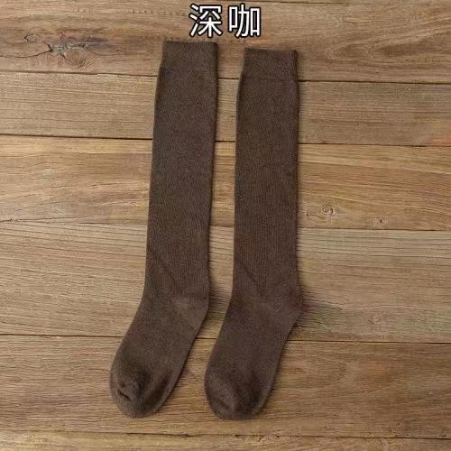 JK Uniform Calf Socks Women's Socks Ins Trendy Spring and Autumn Long Japanese Style Purified Cotton Long All-Matching Knee Length Socks