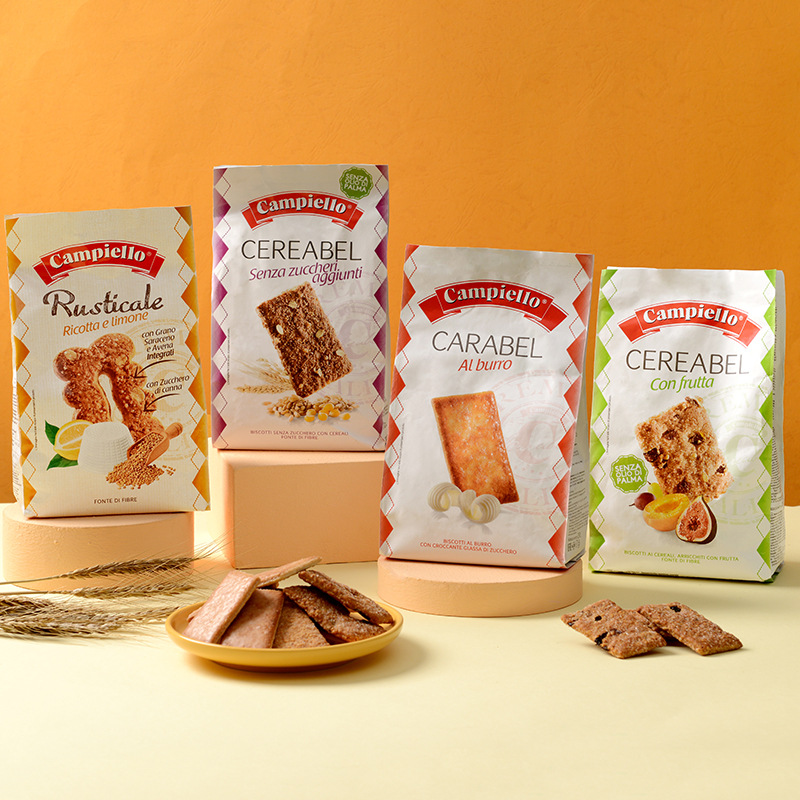 意大利原装进口 卡佩罗水果燕麦粗粮饼干220g/250g/350g批发代发-阿里