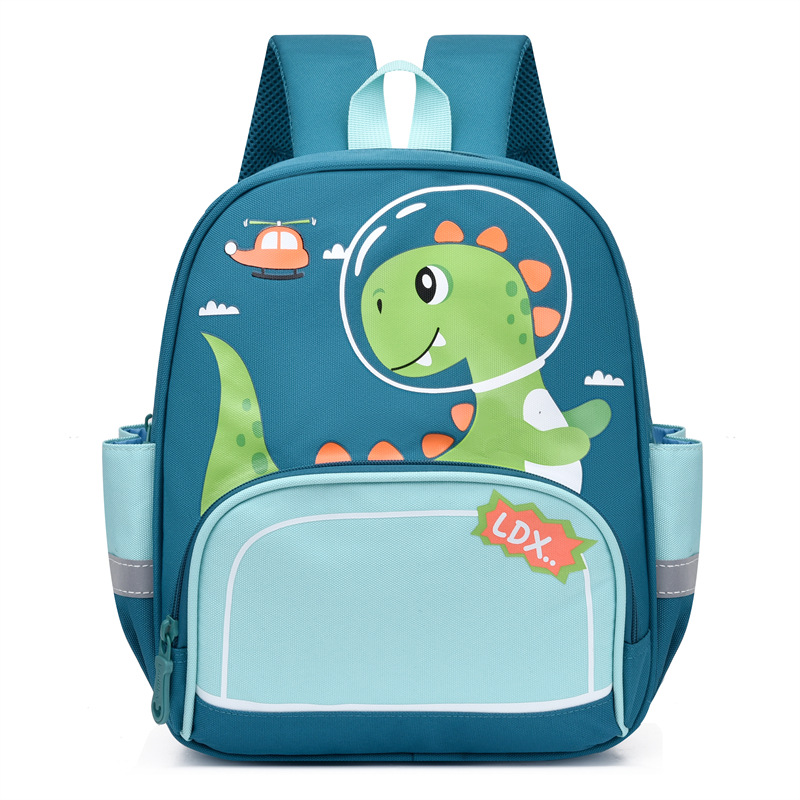 卡通小恐龙儿童包可爱轻便幼儿园书包中大班男女孩5-7岁双肩背包
