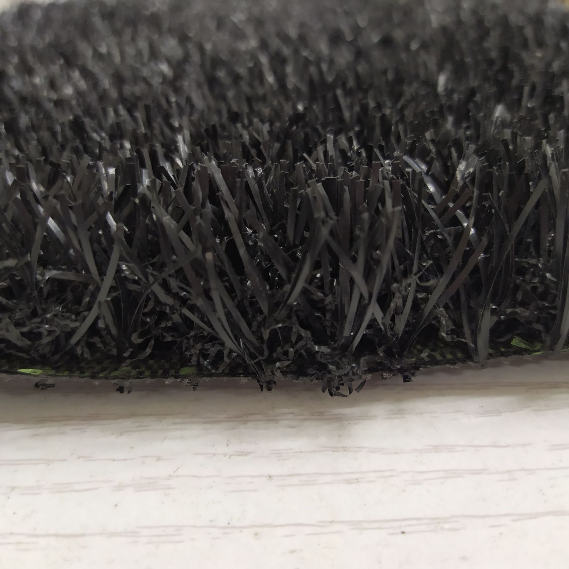 健身房使用人造草坪 加密加厚黑色直曲人造草 定制假草坪