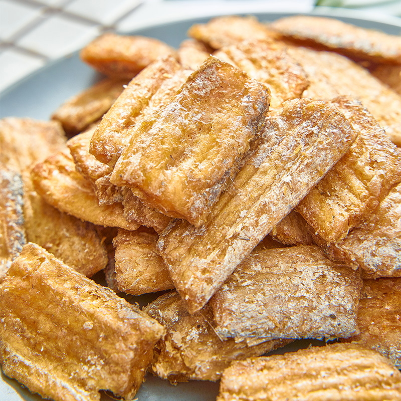 青岛特产带鱼酥即食香酥小鱼干孕妇零食海鲜解馋香辣烘烤鱼排片