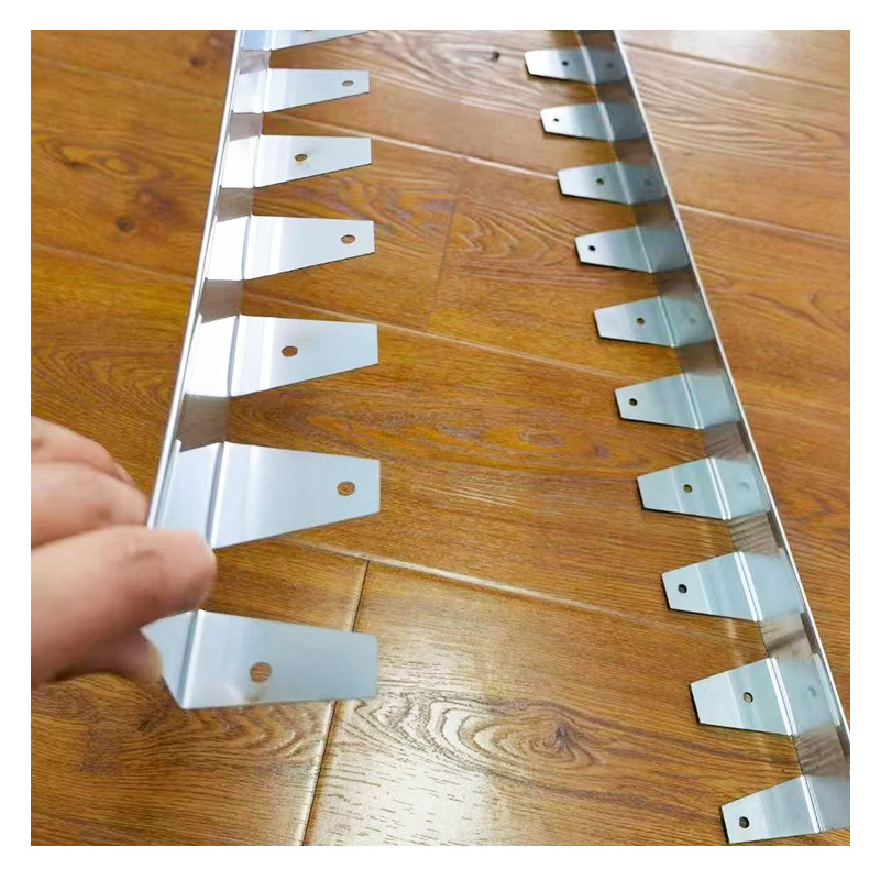 不锈钢收边条草石隔离带 公园园林挡土条 小花园木栅栏树根挡土