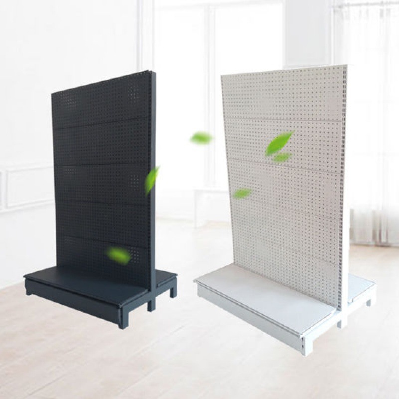 洞洞板 免打孔展示架多孔落地货架五金工具饰品渔具袜子挂钩架