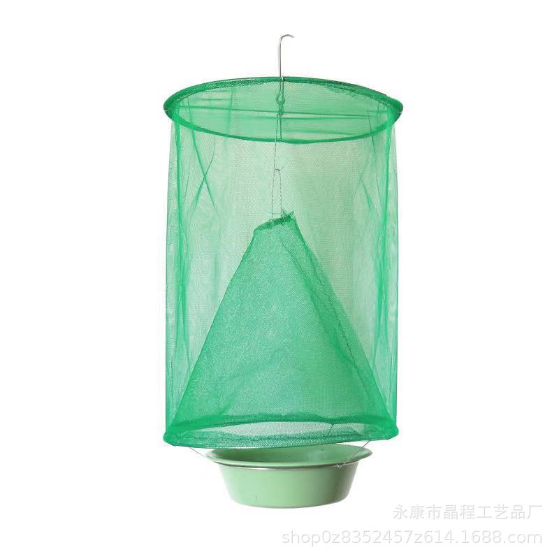 苍蝇笼灭蝇神器抓苍蝇捕捉器网捕蝇笼诱捕蝇器家用户外扎口款苍蝇