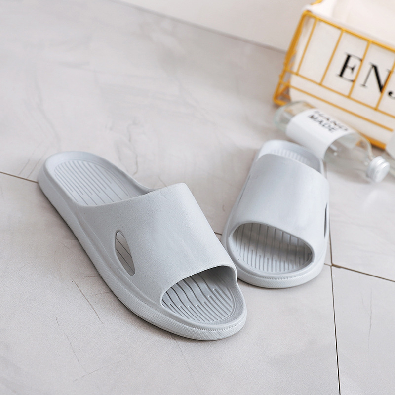 2021 Couple Four Seasons Slippers Female Home Summer Indoor Soft Bottom Mute Home Bathroom Bath Men's Sandals Wholesale