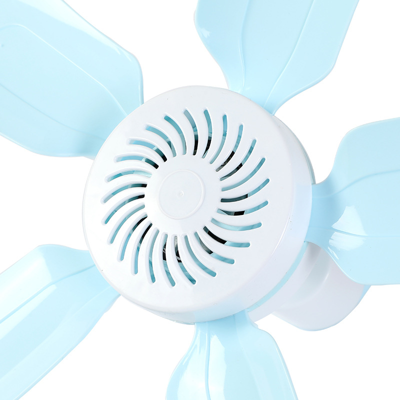 Small Ceiling Fan Small Mini Micro-Fan Dormitory Students Ceiling Fan Mosquito Net Bed Home Wind Noiseless Electric Fan