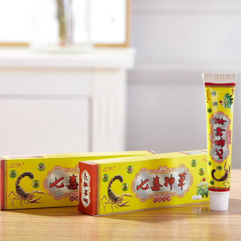 七毒神草乳膏草本乳膏皮肤瘙痒外用修 复皮软膏止痒膏厂家批发