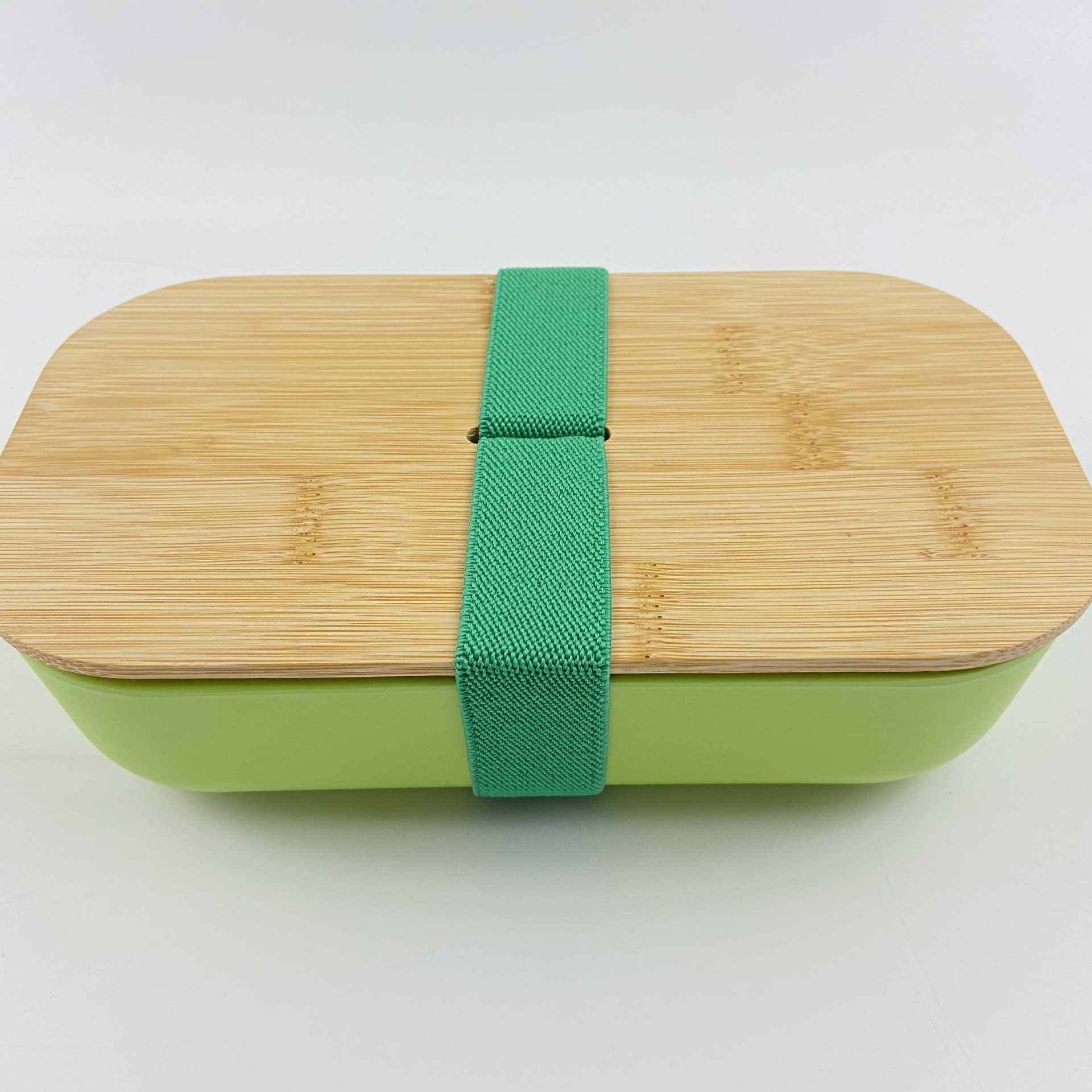 可生物降解竹纤维便当盒竹木盖 新款创意 可定制餐盒曼恩新品上市