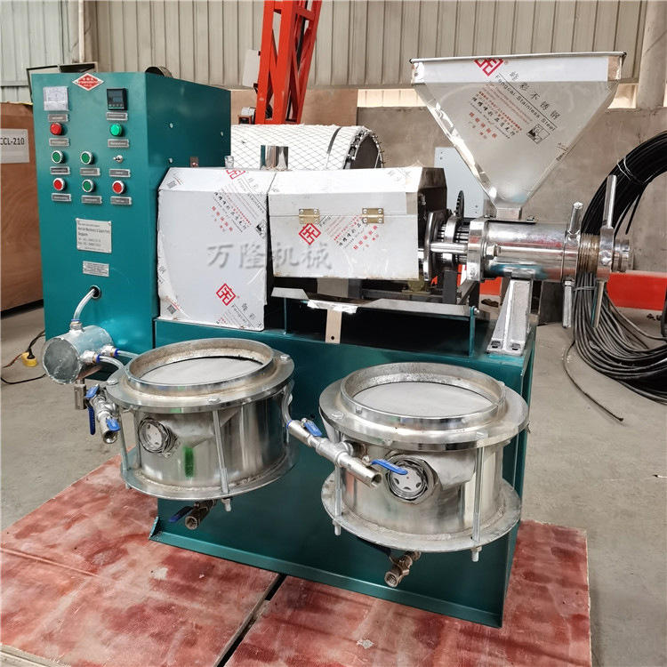 榨油机食用油螺旋芝麻压榨机直销花生全自动菜籽家用压商用油机-报价