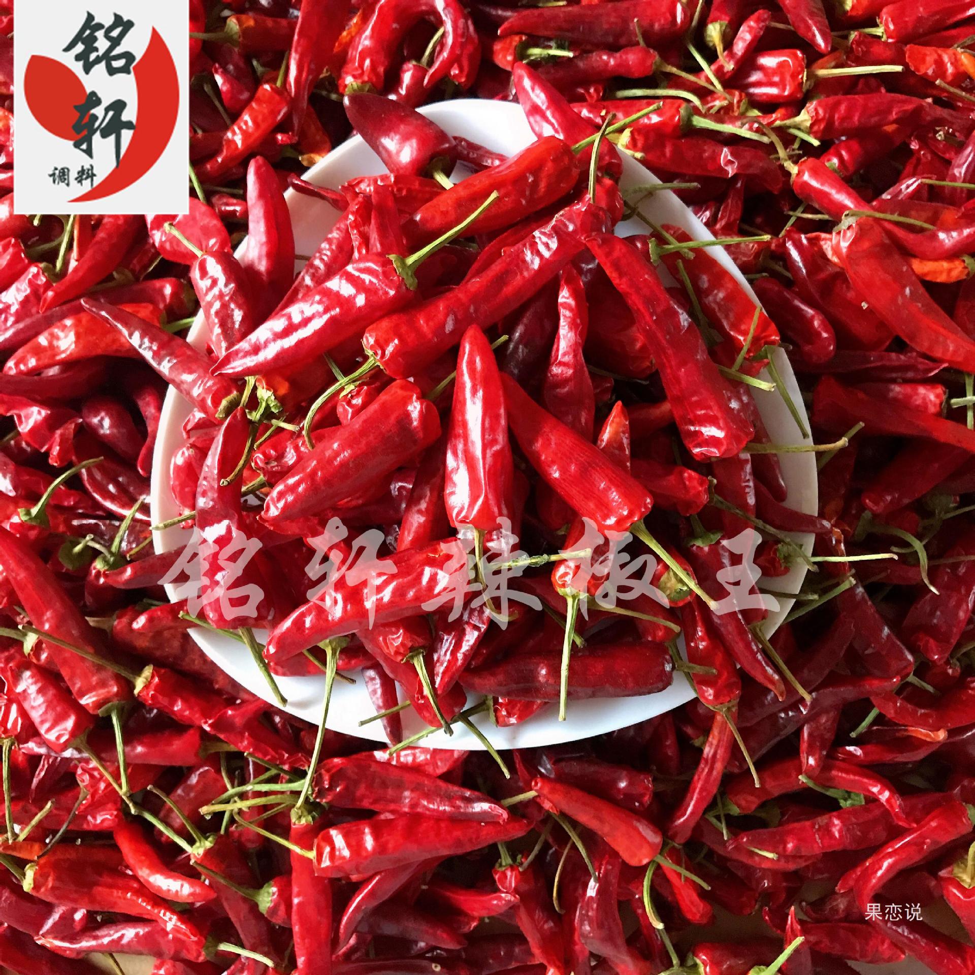 香辣型福建古田辣椒王干辣椒朝天椒卤料鸭货现捞鸭脖红辣椒500g