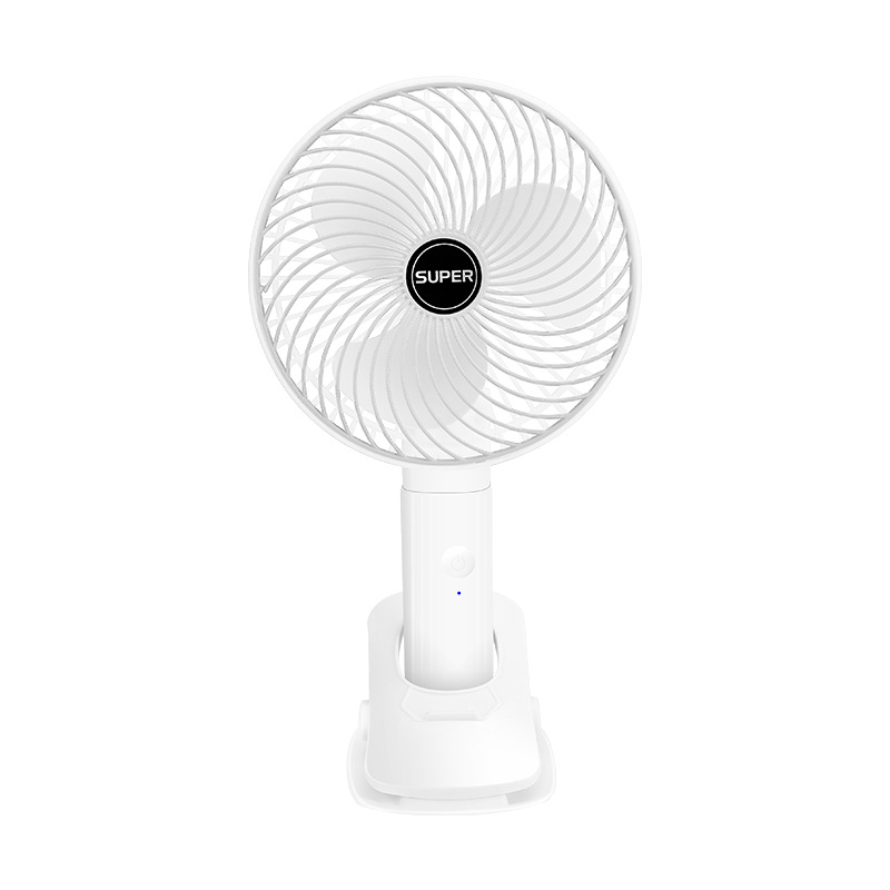 Spot Multi-Functional Clip Fan Portable Home USB Rechargeable Small Fan Wall-Mounted Desktop Hand-Held Electric Fan