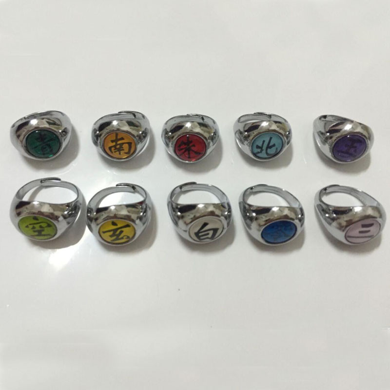 晓组织戒指宇智波鼬佩恩指环套装10件套