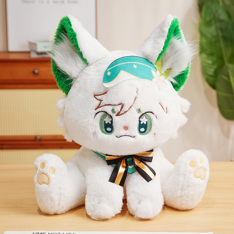 原神周边温迪猫毛绒玩具公仔游戏动漫玩偶男孩女孩生日礼物礼品