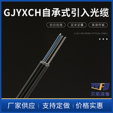 供应GJYXCH 自承式引入光缆 自承式蝶形皮线光缆引入到户通信光缆
