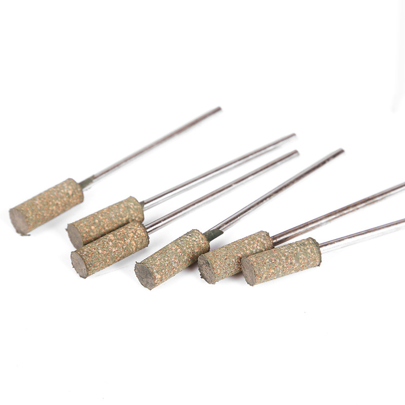 加长芝麻磨头3mm气动打磨头吊磨机模具金属电磨橡胶抛光橡皮