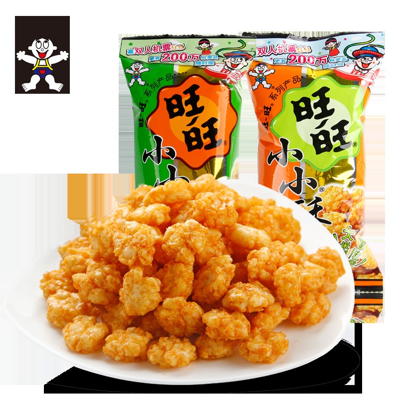旺旺小小酥60g大小包散装原味膨化怀旧儿童零食小吃休闲食品批发