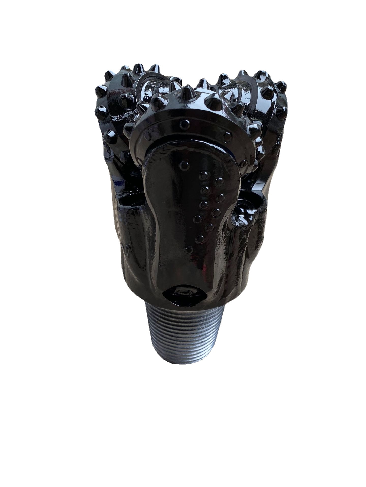 5 5/8"江汉硬地层三牙轮镶齿钻头 矿用钻头 打井钻头