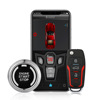 PKE一键启动汽车报警器 手机控车单向遥控器APP蓝牙远程防盗器|ru
