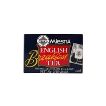 曼斯纳Mlesna正品经典英式早餐红茶25茶包简装高档烘焙奶茶店用茶