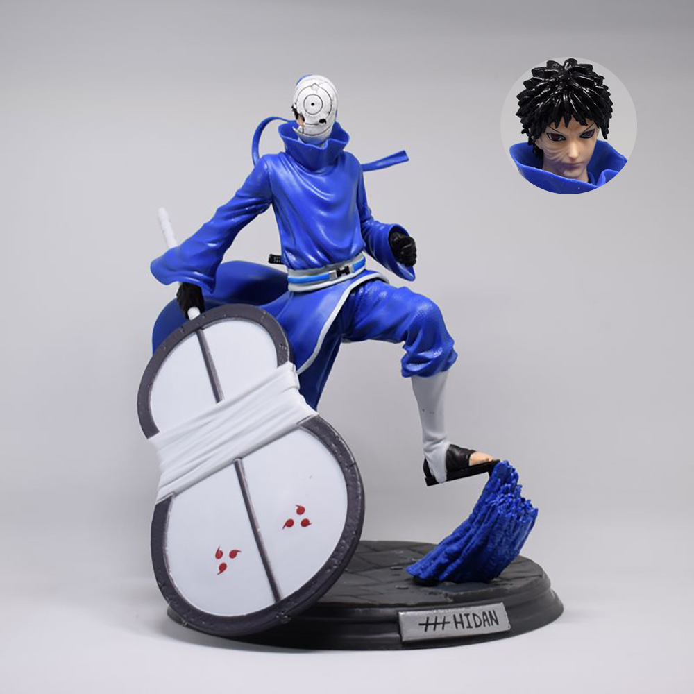 火影忍者 羁绊 轮回宇智波带土 双头雕 盒装 手办 动漫 模型