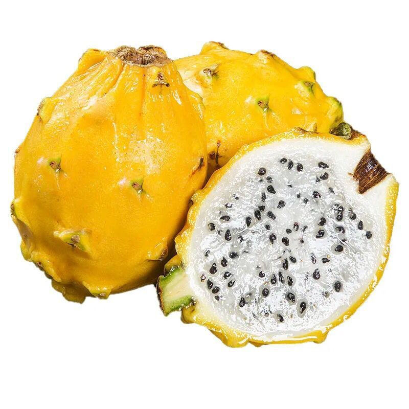 海南麒麟果当季新鲜孕妇水果黄色火龙果香甜燕窝果4个装 2个装