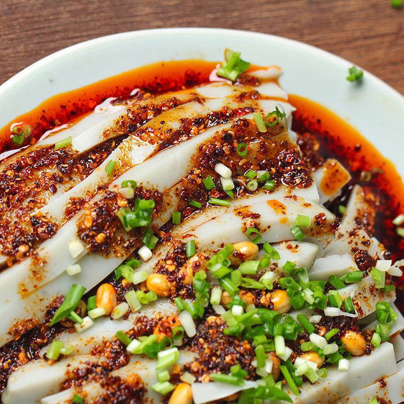 贵州特产豌豆灰凉粉遵义小吃赠香辣调料即食手工凉拌菜