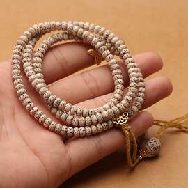 5mm佛珠3mm海南迷你小星月菩提子小籽老籽鸡油黄金籽手串女小粒男