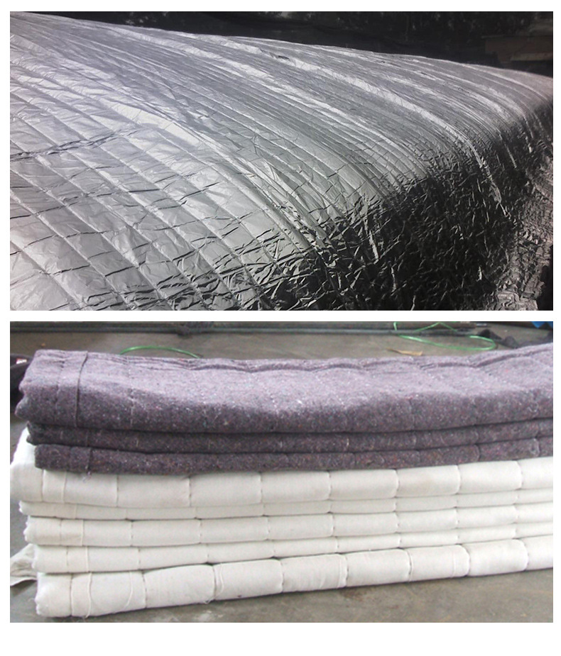 防寒加厚蔬菜花卉养殖保温被 大棚淋膜保温被 大棚养护毡防水棉被