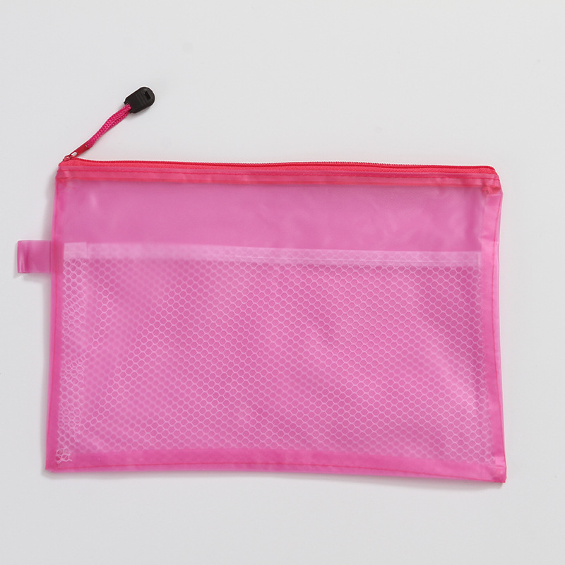 File Bag Double-Layer Mesh Bag Advertising Gift Bag A3/B4/A4/B5/A5/B6/A6/B8/Paper Bag Wholesale