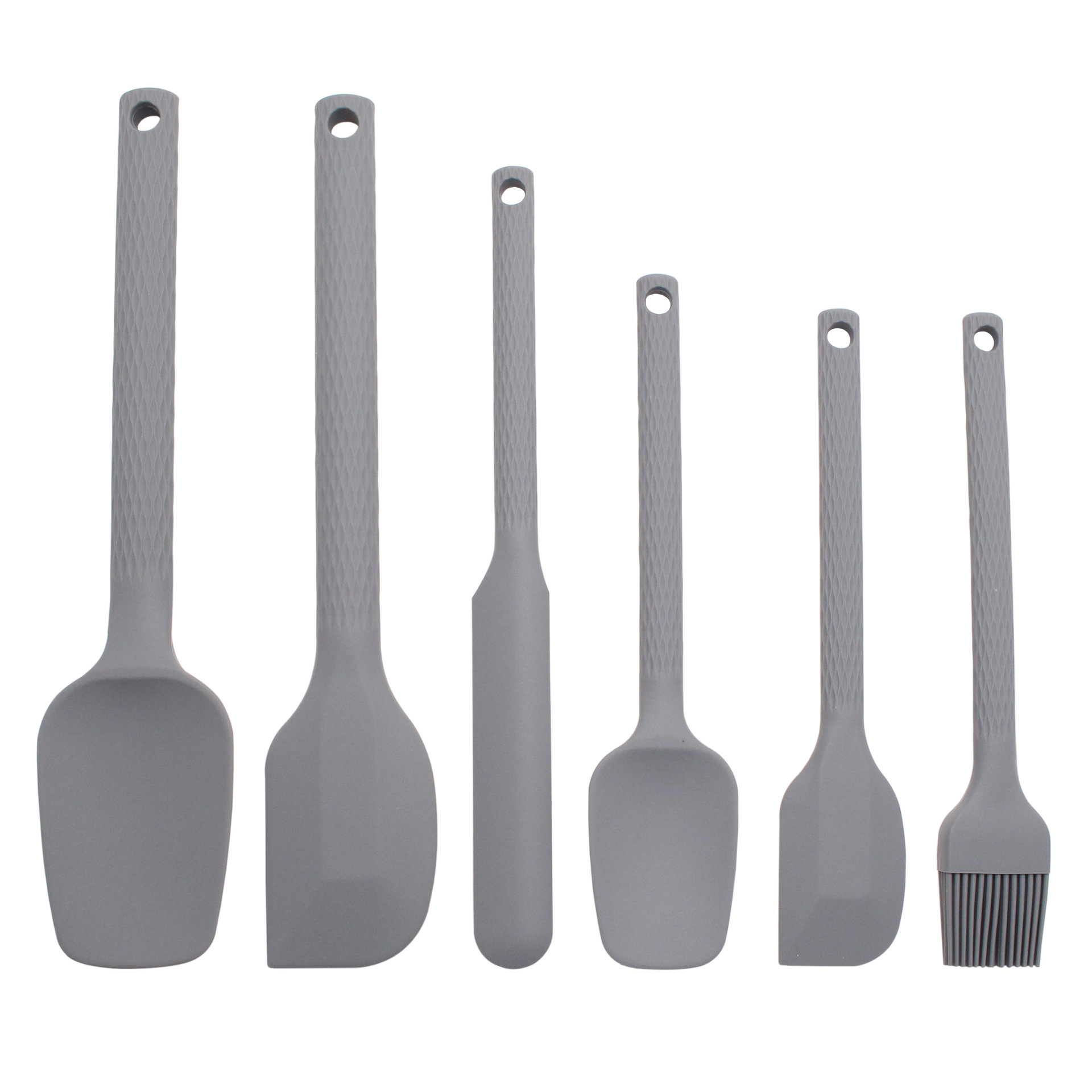 硅胶刮刀6件套套装搅拌面糊奶油大刮铲蛋糕耐高温烘焙工具套装