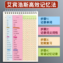 英语单词本记忆本艾宾浩斯记忆曲线大学生记背神器四级六级考研默