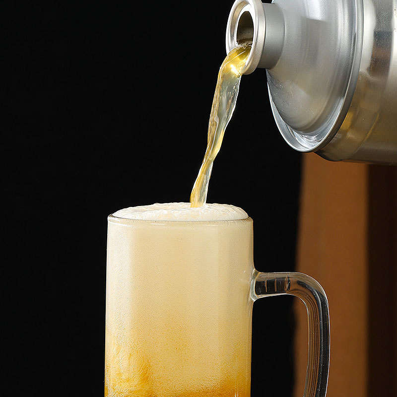 青岛特产精酿啤酒原浆啤酒桶装白啤扎啤生啤鲜啤整箱源头厂家批发